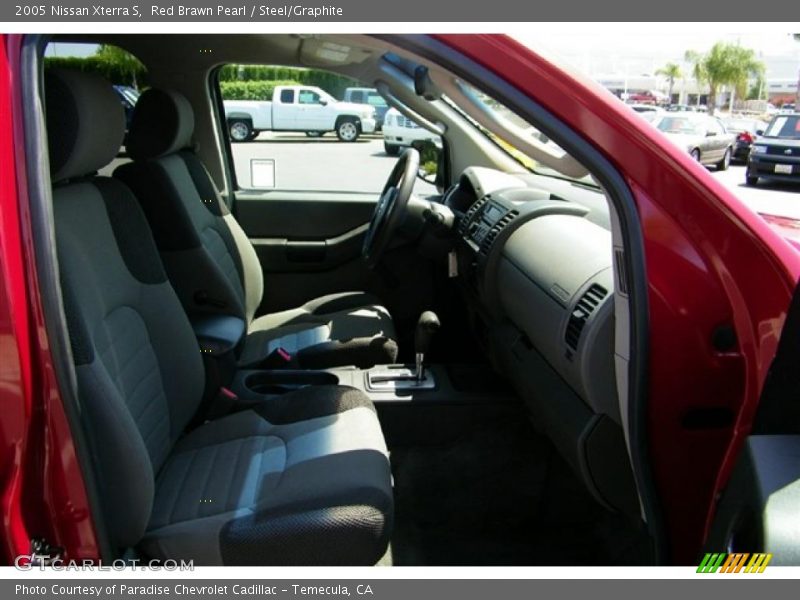 Red Brawn Pearl / Steel/Graphite 2005 Nissan Xterra S