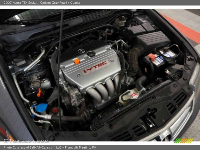 Carbon Gray Pearl / Quartz 2007 Acura TSX Sedan