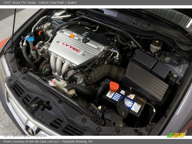 Carbon Gray Pearl / Quartz 2007 Acura TSX Sedan