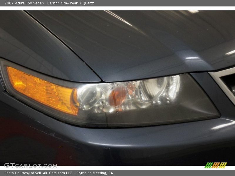 Carbon Gray Pearl / Quartz 2007 Acura TSX Sedan
