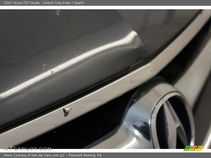 Carbon Gray Pearl / Quartz 2007 Acura TSX Sedan