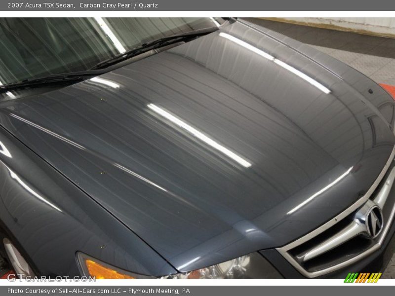 Carbon Gray Pearl / Quartz 2007 Acura TSX Sedan