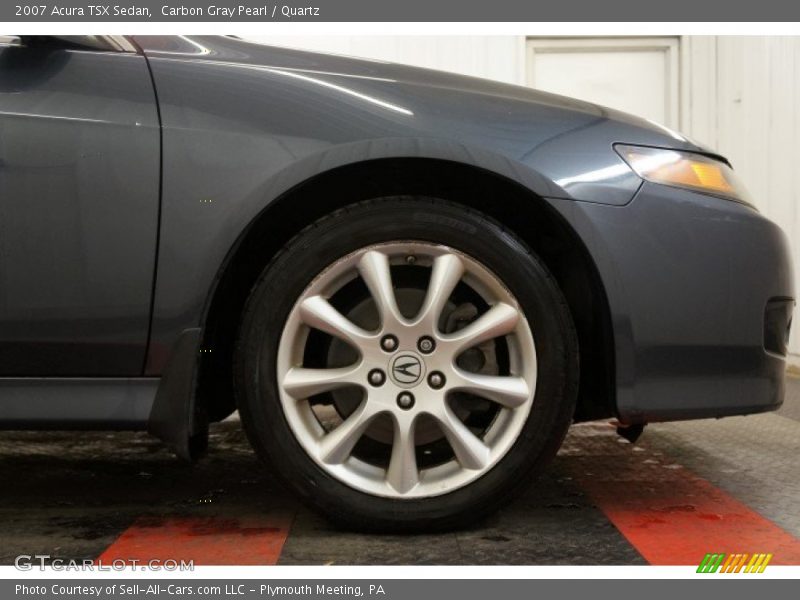 Carbon Gray Pearl / Quartz 2007 Acura TSX Sedan