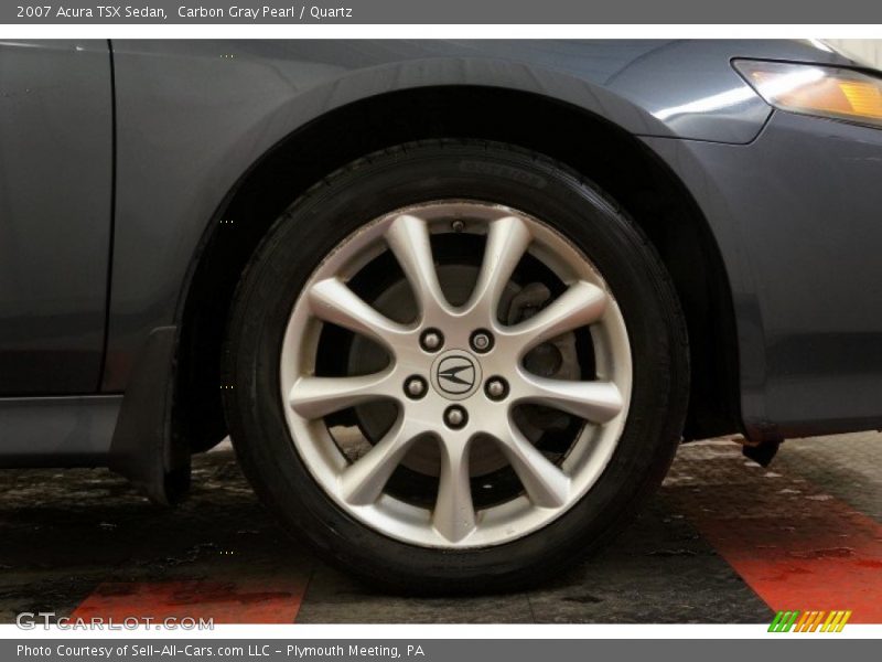 Carbon Gray Pearl / Quartz 2007 Acura TSX Sedan