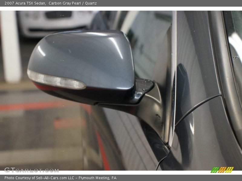 Carbon Gray Pearl / Quartz 2007 Acura TSX Sedan