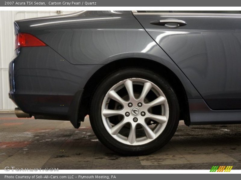 Carbon Gray Pearl / Quartz 2007 Acura TSX Sedan