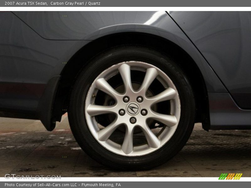 Carbon Gray Pearl / Quartz 2007 Acura TSX Sedan