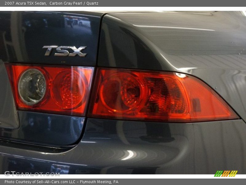 Carbon Gray Pearl / Quartz 2007 Acura TSX Sedan
