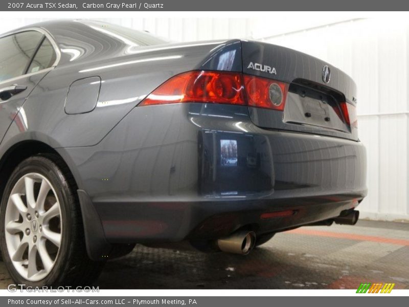Carbon Gray Pearl / Quartz 2007 Acura TSX Sedan