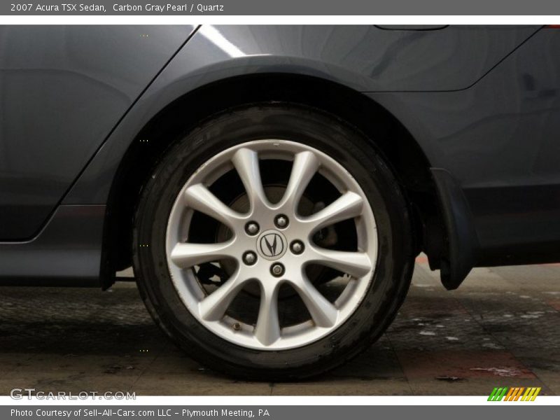 Carbon Gray Pearl / Quartz 2007 Acura TSX Sedan