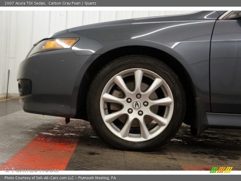 Carbon Gray Pearl / Quartz 2007 Acura TSX Sedan