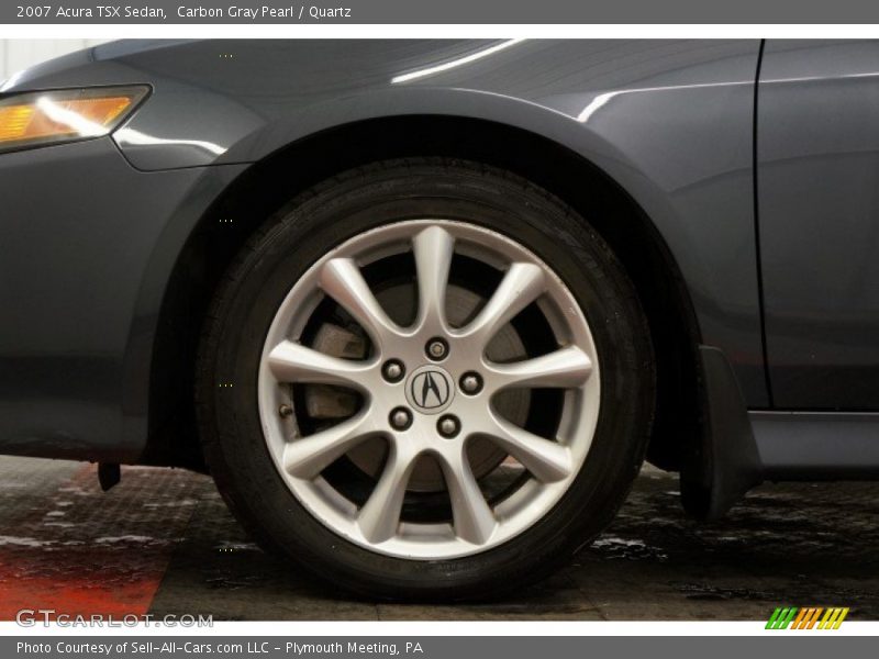 Carbon Gray Pearl / Quartz 2007 Acura TSX Sedan