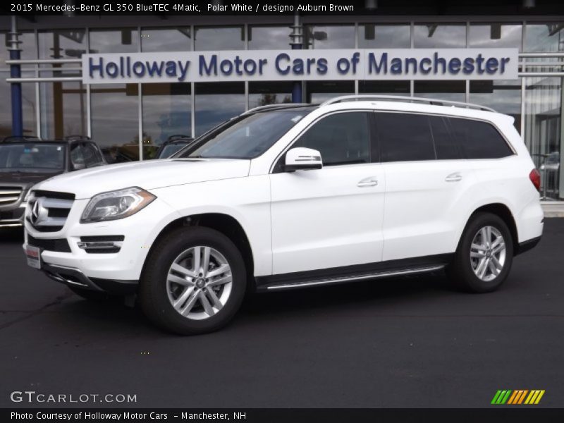 Polar White / designo Auburn Brown 2015 Mercedes-Benz GL 350 BlueTEC 4Matic