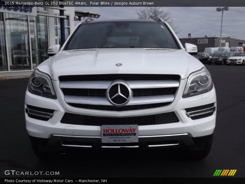 Polar White / designo Auburn Brown 2015 Mercedes-Benz GL 350 BlueTEC 4Matic