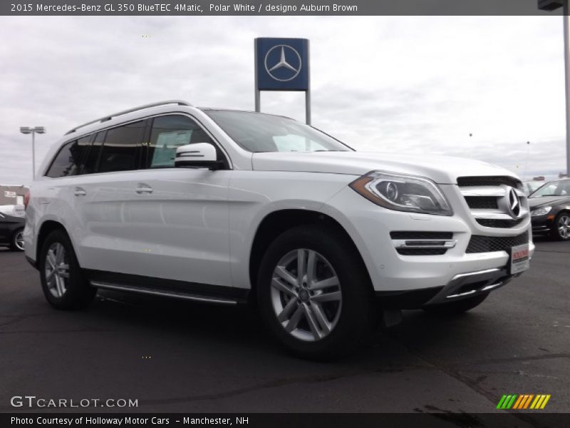 Polar White / designo Auburn Brown 2015 Mercedes-Benz GL 350 BlueTEC 4Matic