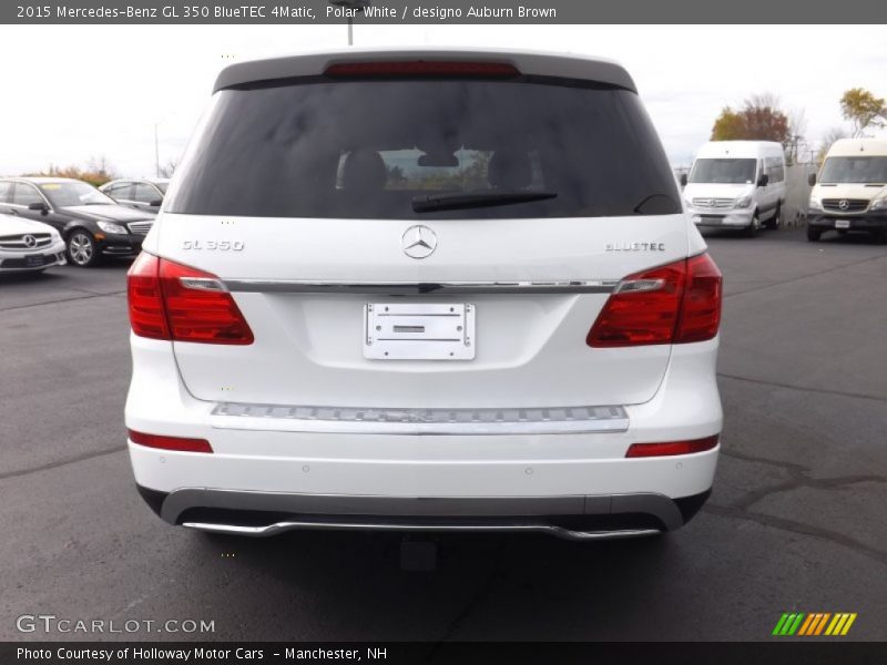 Polar White / designo Auburn Brown 2015 Mercedes-Benz GL 350 BlueTEC 4Matic