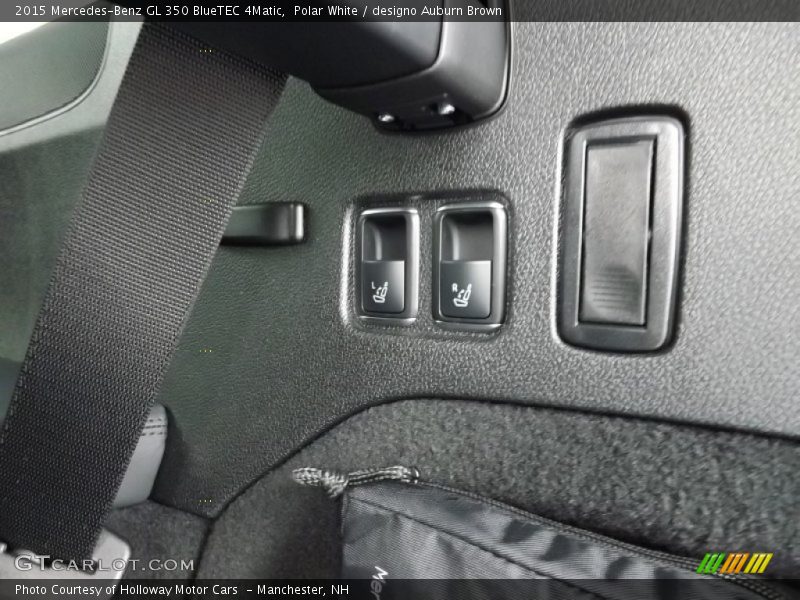 Polar White / designo Auburn Brown 2015 Mercedes-Benz GL 350 BlueTEC 4Matic