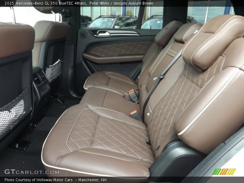 Rear Seat of 2015 GL 350 BlueTEC 4Matic