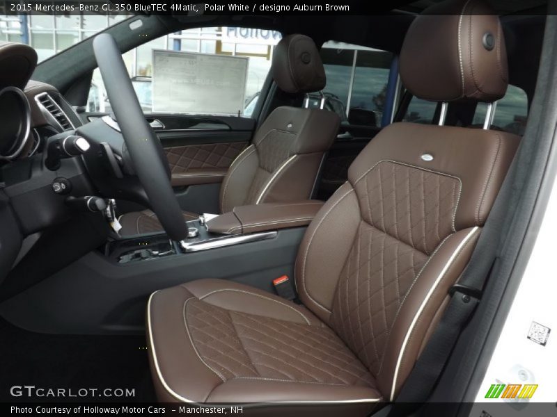  2015 GL 350 BlueTEC 4Matic designo Auburn Brown Interior