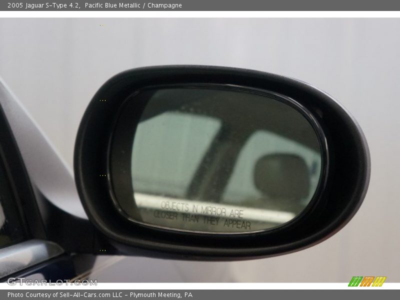 Pacific Blue Metallic / Champagne 2005 Jaguar S-Type 4.2