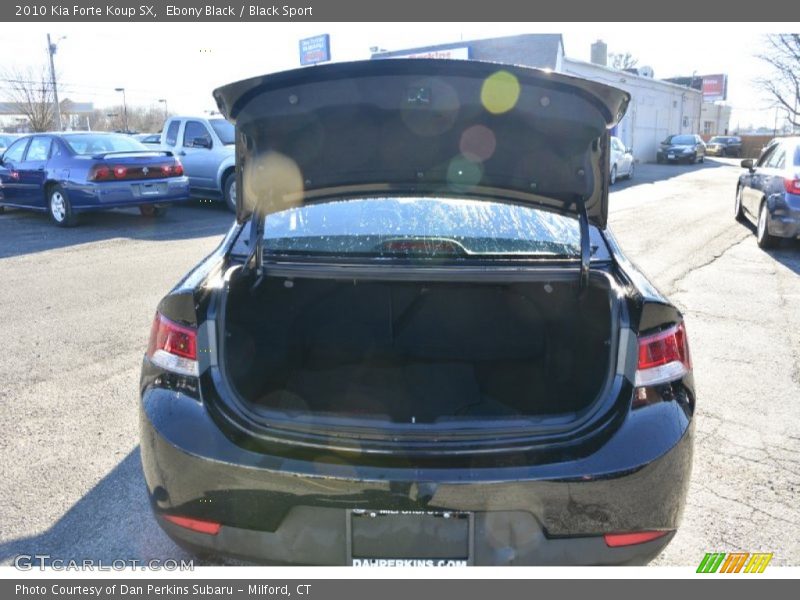 Ebony Black / Black Sport 2010 Kia Forte Koup SX