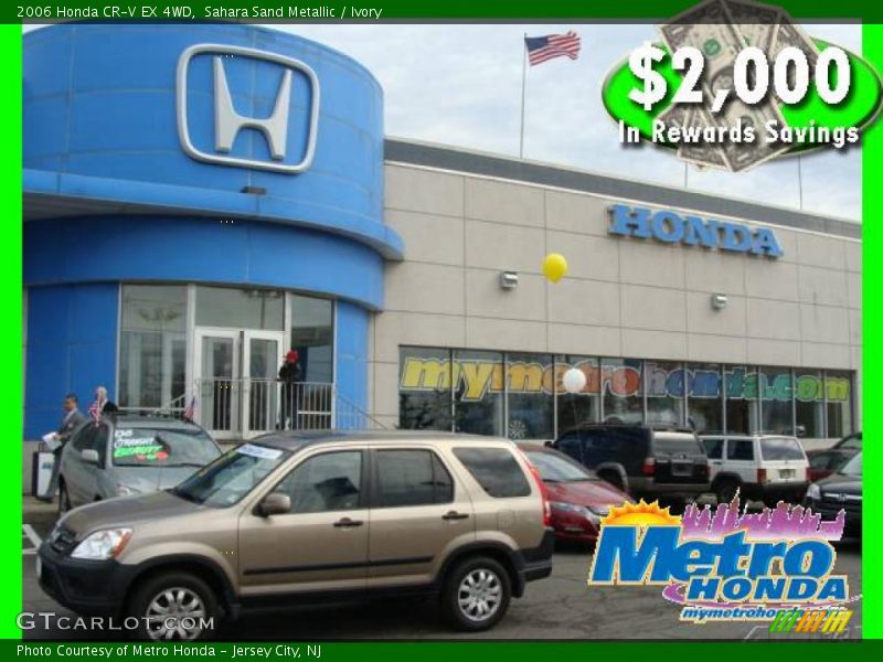 Sahara Sand Metallic / Ivory 2006 Honda CR-V EX 4WD