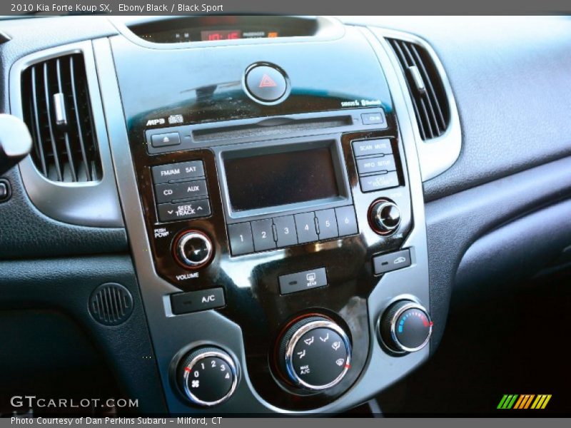 Ebony Black / Black Sport 2010 Kia Forte Koup SX