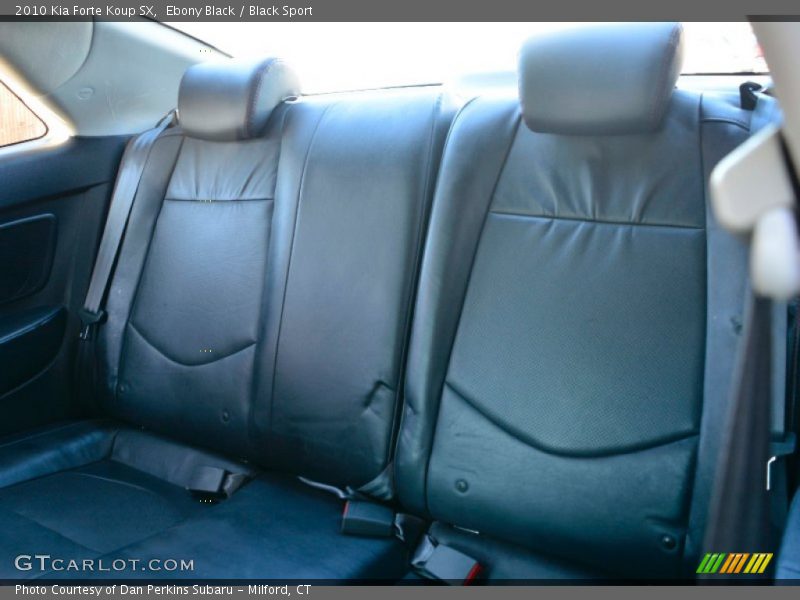 Ebony Black / Black Sport 2010 Kia Forte Koup SX