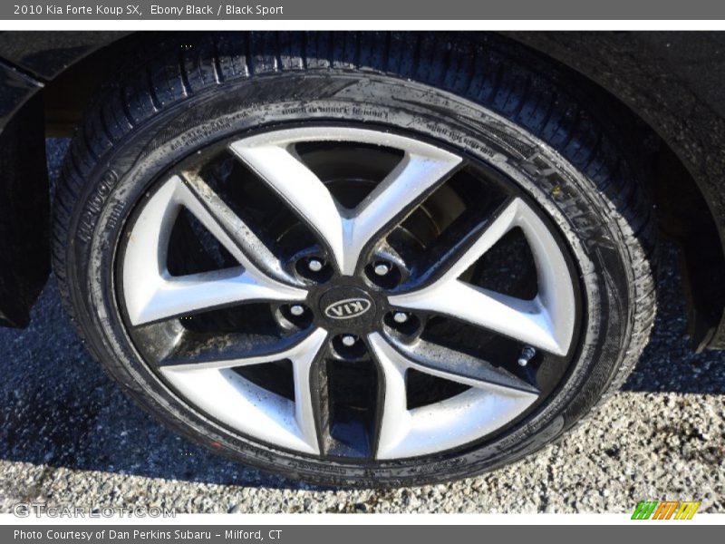Ebony Black / Black Sport 2010 Kia Forte Koup SX