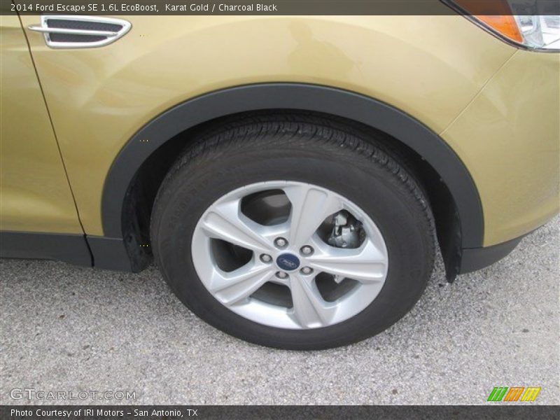 Karat Gold / Charcoal Black 2014 Ford Escape SE 1.6L EcoBoost