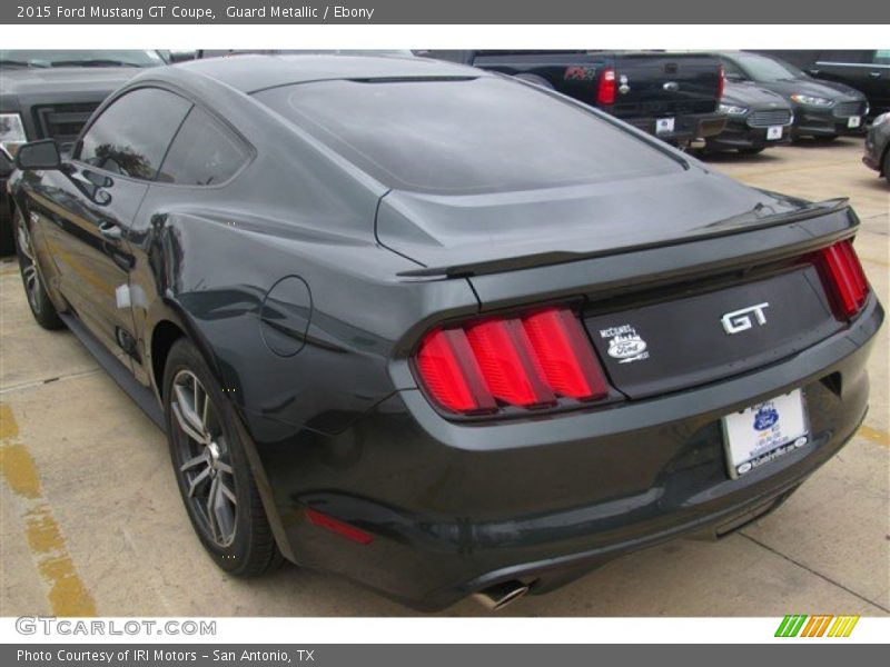 Guard Metallic / Ebony 2015 Ford Mustang GT Coupe