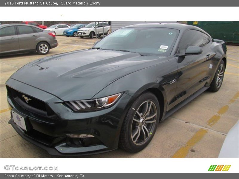 Front 3/4 View of 2015 Mustang GT Coupe
