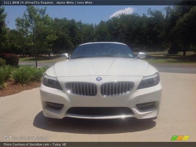 Alpine White / Ivory White 2011 BMW Z4 sDrive35is Roadster
