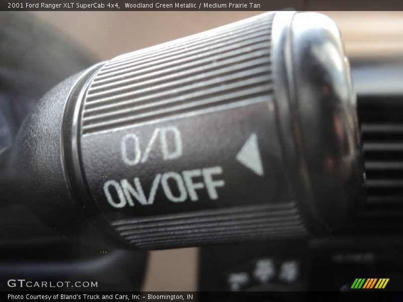 Woodland Green Metallic / Medium Prairie Tan 2001 Ford Ranger XLT SuperCab 4x4