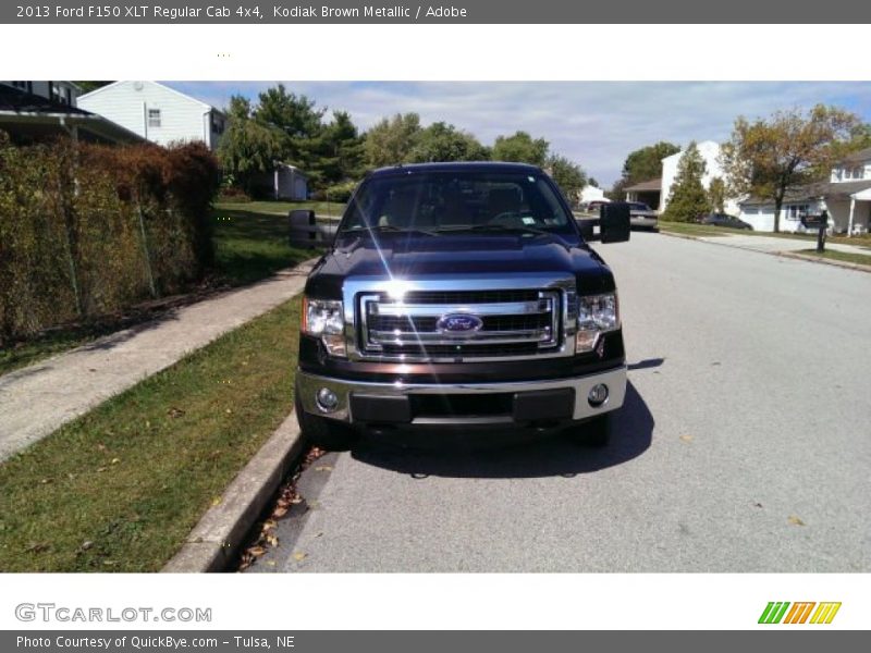 Kodiak Brown Metallic / Adobe 2013 Ford F150 XLT Regular Cab 4x4