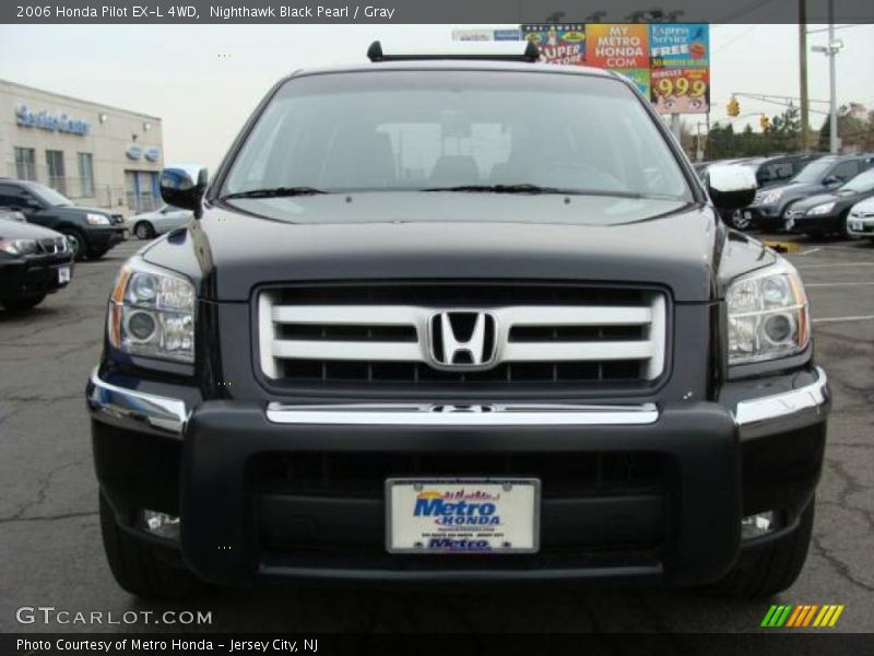 Nighthawk Black Pearl / Gray 2006 Honda Pilot EX-L 4WD
