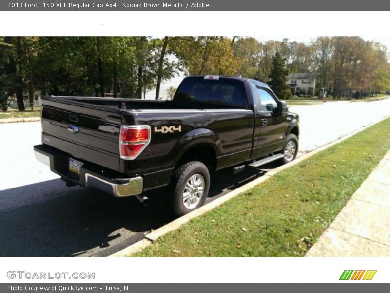 Kodiak Brown Metallic / Adobe 2013 Ford F150 XLT Regular Cab 4x4