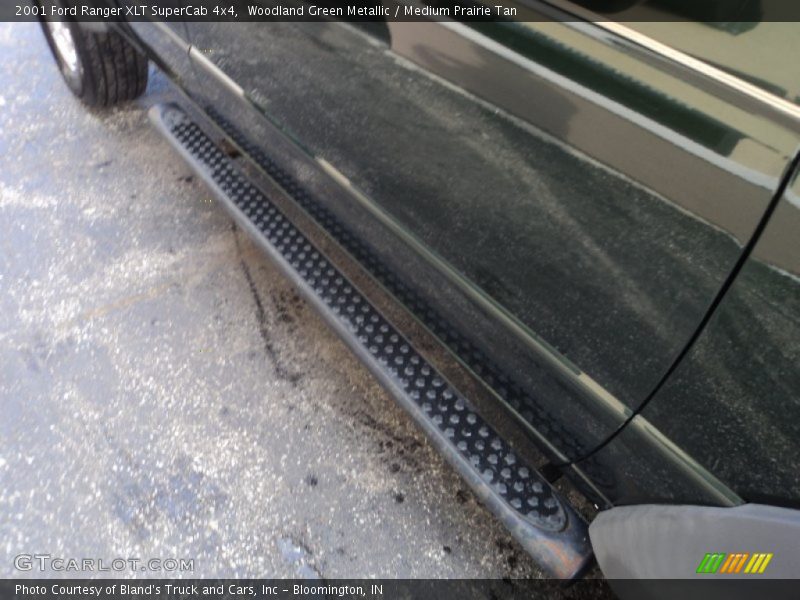 Woodland Green Metallic / Medium Prairie Tan 2001 Ford Ranger XLT SuperCab 4x4