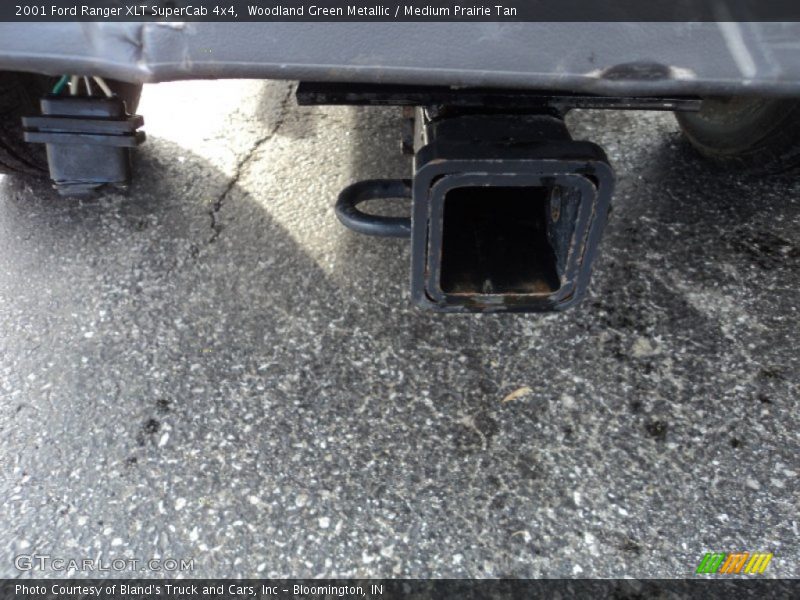 Woodland Green Metallic / Medium Prairie Tan 2001 Ford Ranger XLT SuperCab 4x4