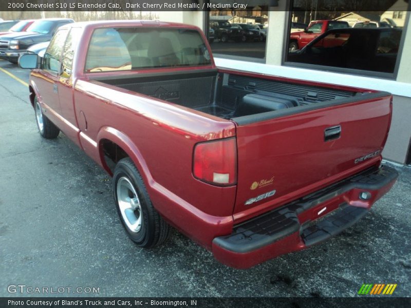  2000 S10 LS Extended Cab Dark Cherry Red Metallic