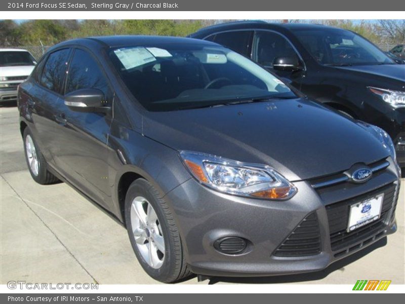 Sterling Gray / Charcoal Black 2014 Ford Focus SE Sedan