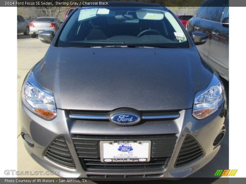 Sterling Gray / Charcoal Black 2014 Ford Focus SE Sedan