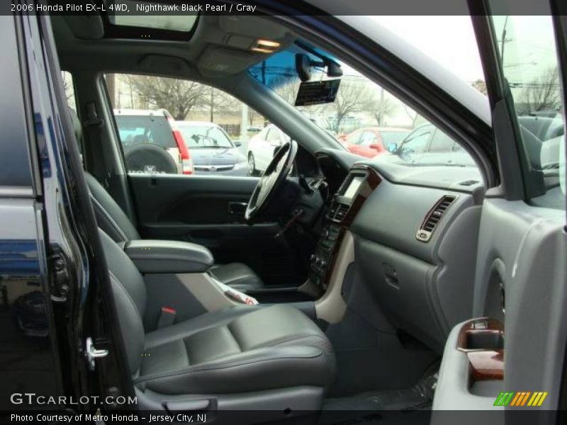 Nighthawk Black Pearl / Gray 2006 Honda Pilot EX-L 4WD