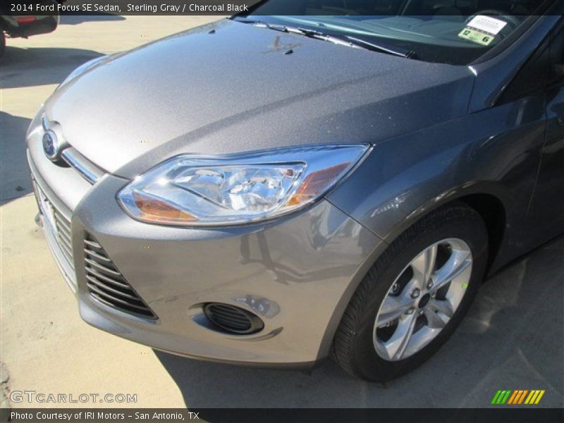 Sterling Gray / Charcoal Black 2014 Ford Focus SE Sedan