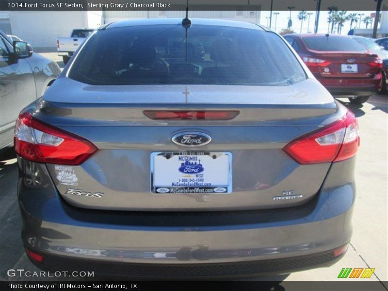 Sterling Gray / Charcoal Black 2014 Ford Focus SE Sedan