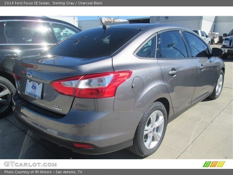 Sterling Gray / Charcoal Black 2014 Ford Focus SE Sedan
