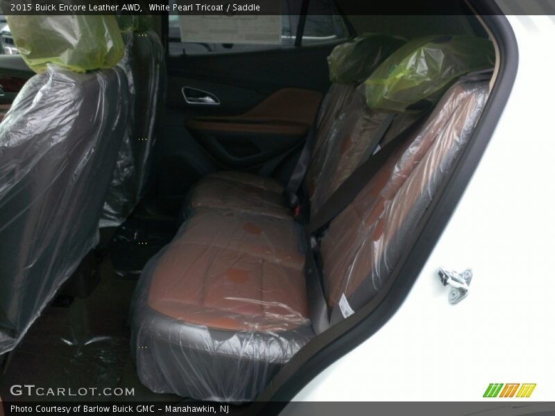 Rear Seat of 2015 Encore Leather AWD