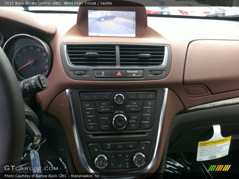 Dashboard of 2015 Encore Leather AWD