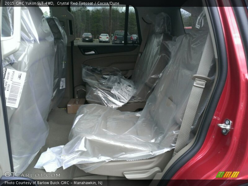 Crystal Red Tintcoat / Cocoa/Dune 2015 GMC Yukon SLT 4WD