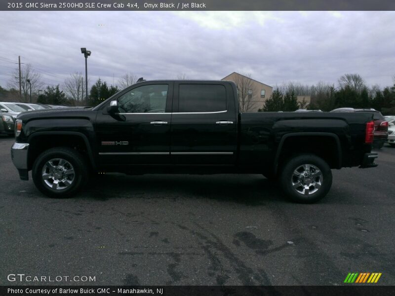 Onyx Black / Jet Black 2015 GMC Sierra 2500HD SLE Crew Cab 4x4